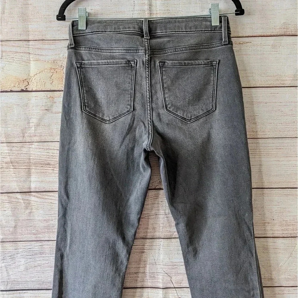 Old Navy Rockstar Women's Size 4 Super Skinny Built In Warm Jeans Charcoal - Picture 9 of 11